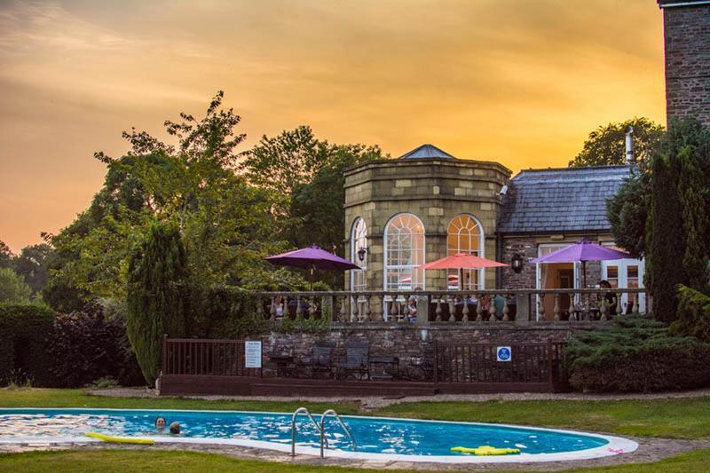 Peterstone Court Country House Restaurant & Spa Brecon Esterno foto