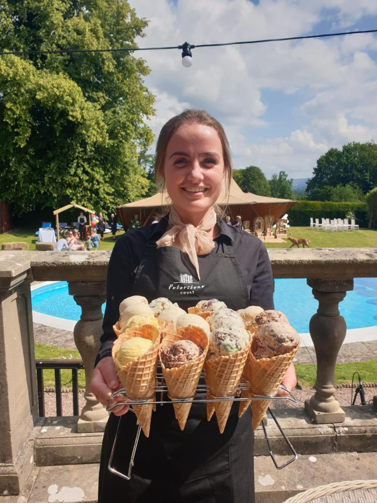 Peterstone Court Country House Restaurant & Spa Brecon Esterno foto